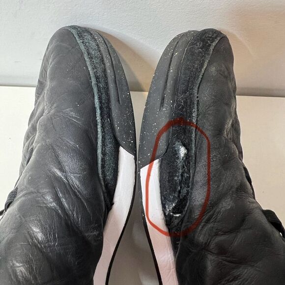 Nike Tiempo X Mens Size 10.5 Black Yellow Athletic Running Soccer Cleats - Picture 8 of 11